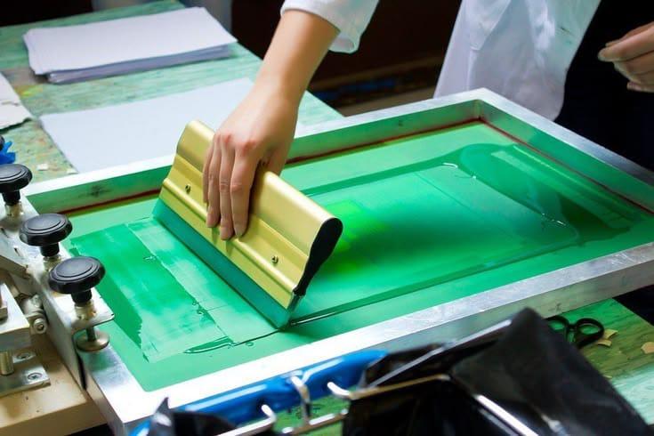 Screen Printing Process